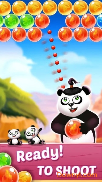 熊猫泡泡龙无限生命版 游戏截图